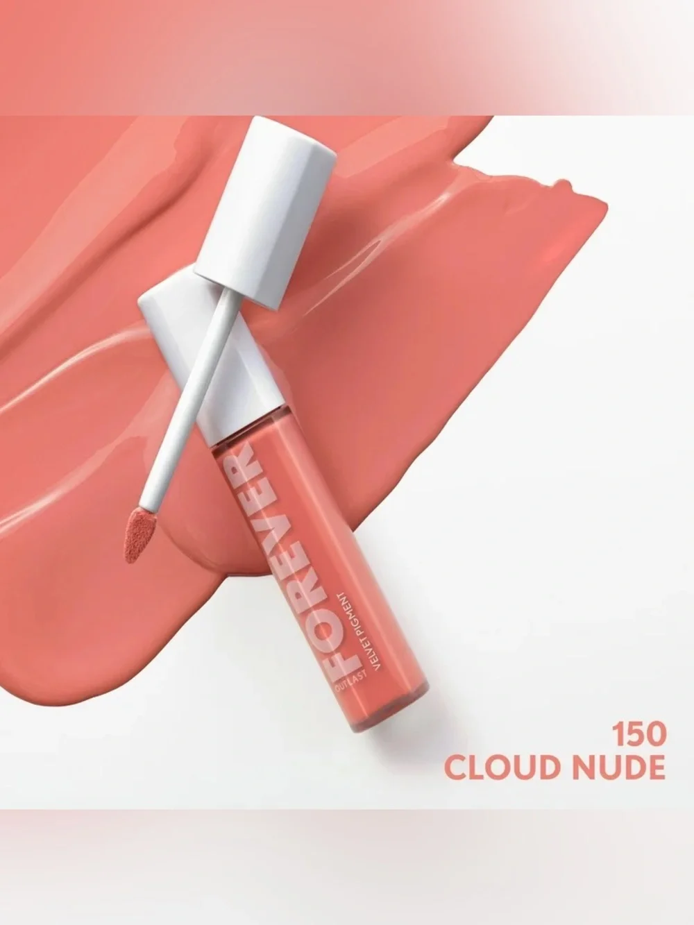 COVERGIRL Outlast Forever Velvet Pigment Matte Lipstick - Cloud Nude, NEW